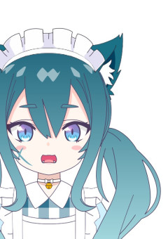 🫧　青い猫の部屋　💠