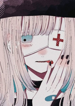 　　憮然顔溶かして歪めて　〖　d!　〗