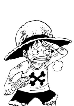 学校サボり魔はルフィの妹のようで