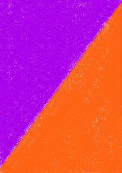 橙×紫集