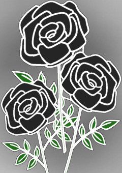 黒薔薇の花園