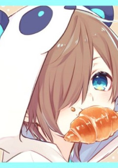 君とお菓子と私（🐼）