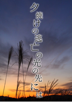 夕焼けの逃亡の光の先には