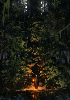 薄暗き森に赫の灯火が見えば‪”‬鬼‪”‬来たる