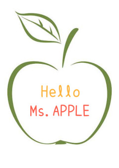 Hello Ms.APPLE