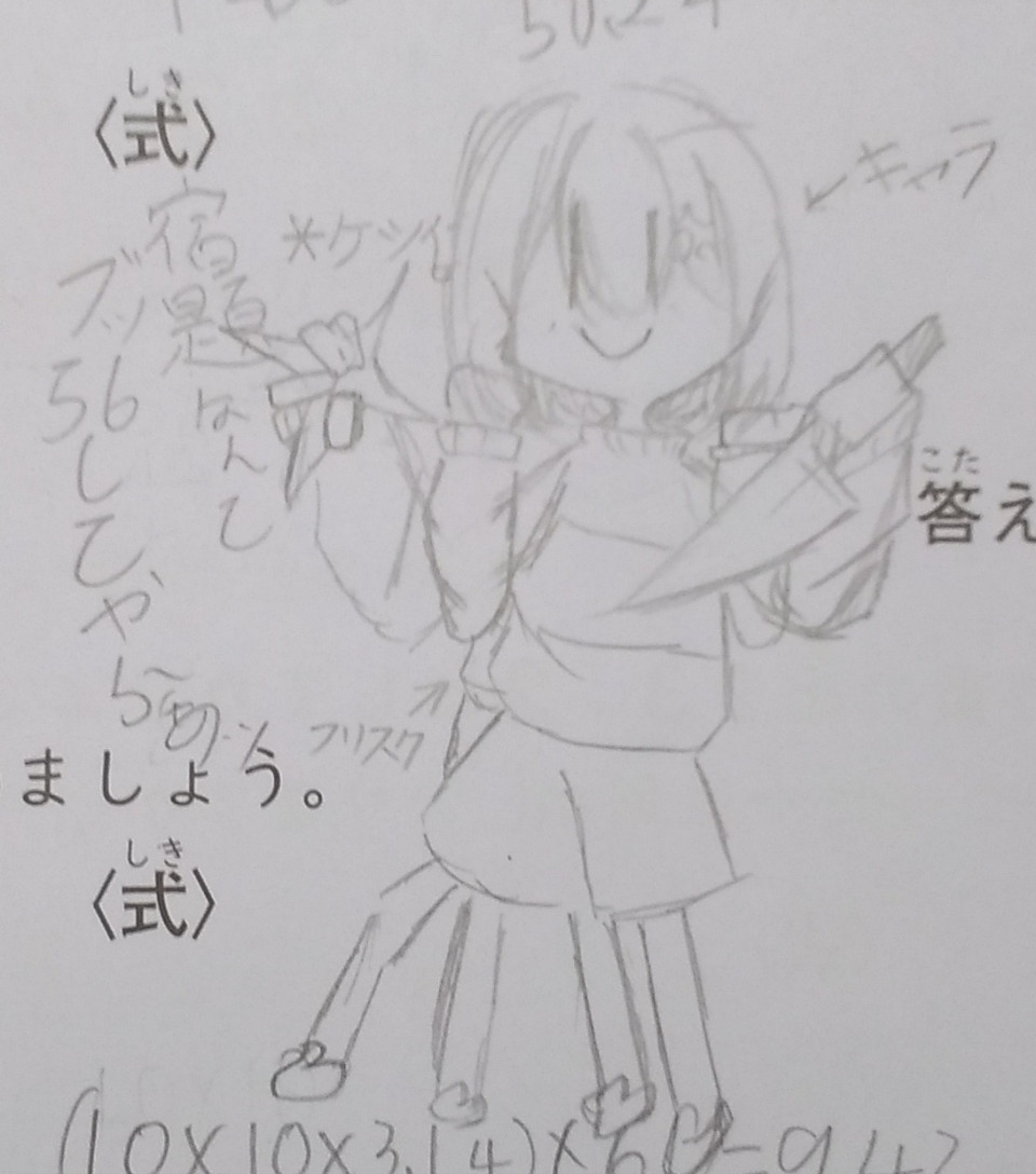 第14話 冬休みの宿題に描いたらくがき イラストべー屋 無料スマホ夢小説ならプリ小説 Bygmo