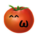 絵を描くトマト