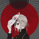 狐の面