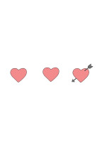 恋愛ゲーム "❤️VS🖤"