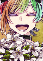 色々な花抱えてさ。