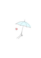 雨音の中で