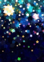 星が綺麗な雨の夜に