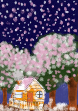 さくら色の冬