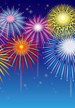 夜空に咲く花火