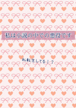 私は小説の中での悪役です