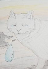 猫が鳴く瞬間は。