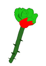 薔薇の子は少し変わったスプラの世界へ!