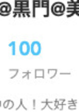 フォロワー100人記念