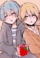 甘いチョコに任せて