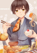 ある日、菊様(日本)に拾われました【ヘタリア】
