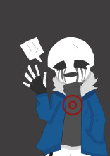 アンダーテールAUとかの絵