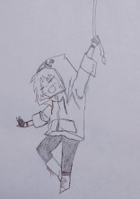 絵を見て描いたお