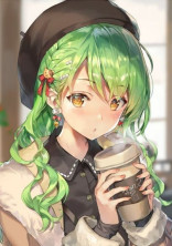 不思議な少女と不思議な猫