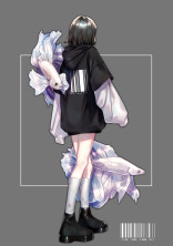 めがねをはずして。