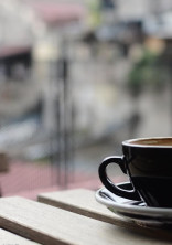 塩とコーヒー。