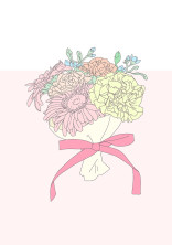 貴方にガーベラを送ります
