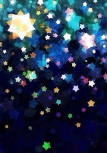 星が綺麗な雨の夜に