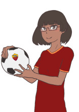 ローマ女子が超次元のサッカーで活躍中