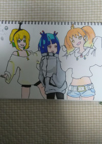 落書き&摸写…?部屋【鬼滅の刃】