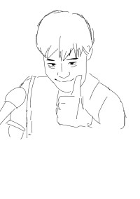 お絵描きしていくゾイ