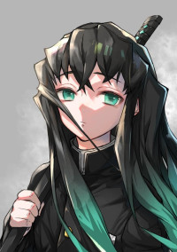 光を失くした霞柱