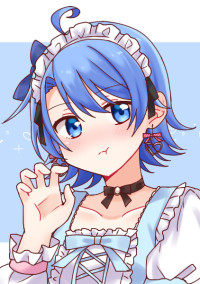 青色の王子様はメイドの桃さんに恋をした