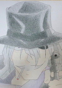 黒ずくめの女