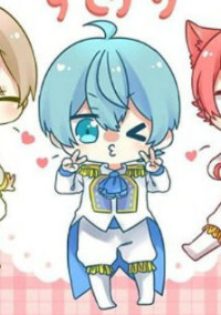 青色の天使がかわいいんです