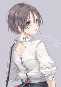 短い髪の君。