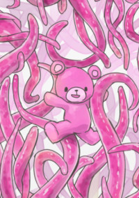 我々・だ!を襲う触手クマちゃん!?R-18