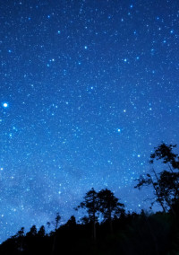 美しい夜空の日