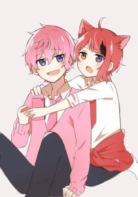 ”苺色の恋”〜桃赤〜