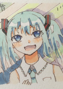 中学生美術部がちょっと本気を出して頑張ってみたイラストたちの部屋