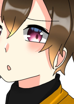 桃色さん中心イラスト