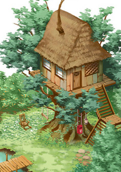 秘密のツリーハウス