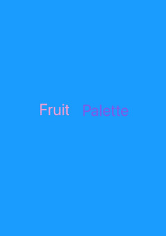 Fruit Palette結成‼️