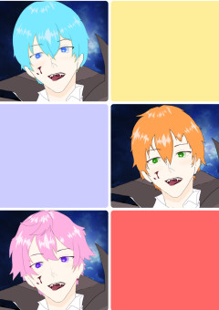 吸 血 鬼 と の イ ケ ナ イ 恋 。