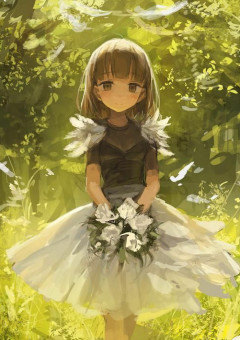 森の中にいる君