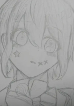 お絵かき((アナログです