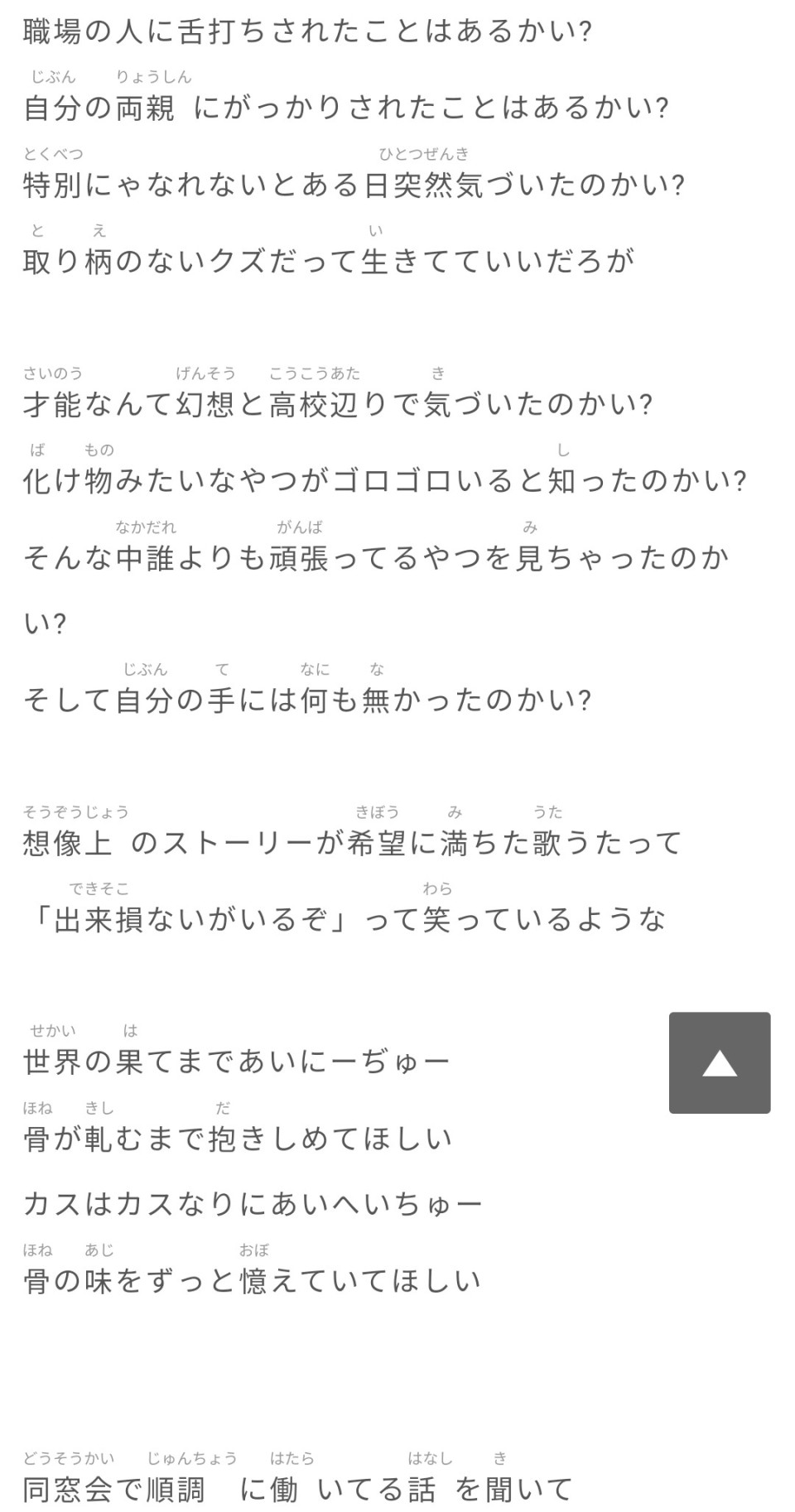 第6話 Hey 取り柄のない私だって生きてていいだろが 曲パロ 無料スマホ夢小説ならプリ小説 Bygmo